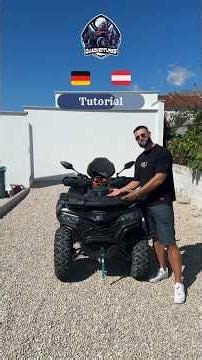 How to Ride a Quad? | Basic ATV Tutorial for Beginners (German Version)