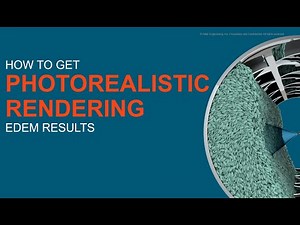 Particle flow simulation: How to Render EDEM Results