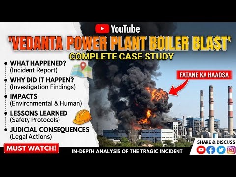 Vedanta Power Plant Boiler Blast: Kya Tha Asli Kaaran? | Complete Case Study 🚨