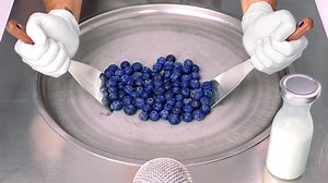 642K views · 6.1K reactions | This Ice Cream Is For Everyone Who Loves Blueberries  #icecreamrolls #blueberries #blueberryicecream #blueberrylovers #icecream #asmr | Ice Cream Rolls | Facebook