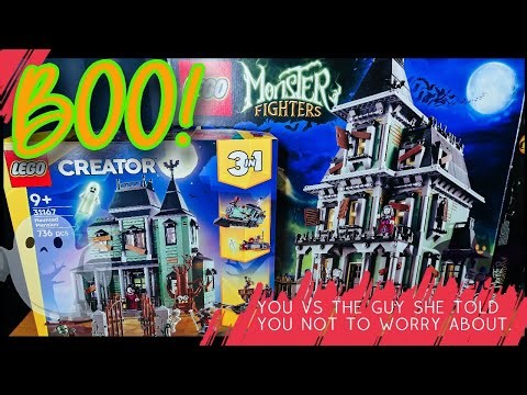 I'm a Spooky Man! LEGO 31167 Haunted Mansion Review & Comparison