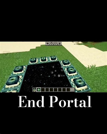 HOW CAN WE MADE END PORTAL EASY Tutorials... ‼️