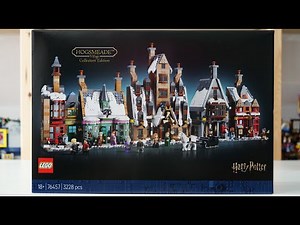 LEGO Harry Potter 76457 Hogsmeade Village – Collectors' Edition Speed Build