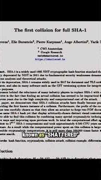 Why Was SHA-1 Replaced by SHA-2? (A Brief Explanation)