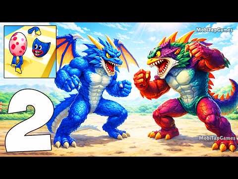 🥚 Monster Egg - Gameplay Walkthrough Part 2 - Monster Evolution Runner Battle (iOS, Android)