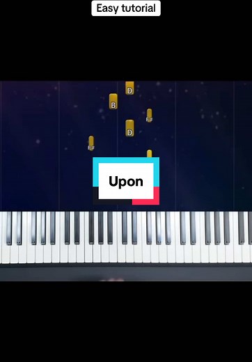 Easy Piano Tutorial for 'Once Upon a December'
