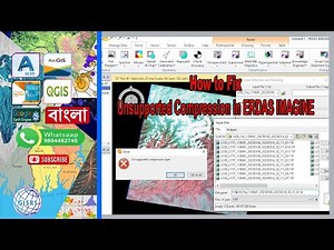 Unsupported compression type in ERDAS IMAGINE|| How to Fix Unsupported Compression in ERDAS IMAGINE