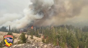 🔥CAL FIRE PIO Update at the #CaldorFire: Caples Lake Campground #StaysafeStayInformed | CAL FIRE Amador-El Dorado Unit