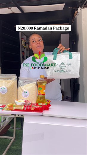 Affordable N20,000 Ramadan Package for Generosity
