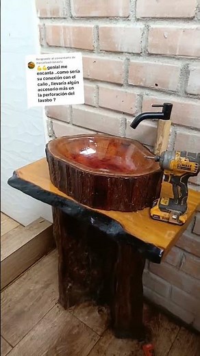 como instalar un lavamanos artesanal