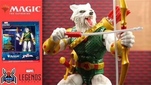 Marvel Legends Spider-Man x Magic the Gathering MAN-WOLF John Jameson TCG Deluxe