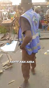 The Abia State Harmonized Taskforce Aba Area still working on EHERE junction also known as Opopo junction Aba. | ASHTF ABA AREA