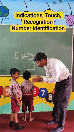 Indications, Touch, Recognition ✨ Number Identification Activity #numbers #maths #school #education