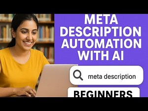 Meta Description Automation with AI | Step-by-Step Guide for Beginners