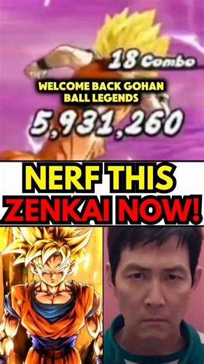 ☠️💔GOHAN BALL LEGENDS RETURNS! NERF LF ZENKAI GOHAN RIGHT NOW! (DRAGON BALL LEGENDS) #dbl #dblegends
