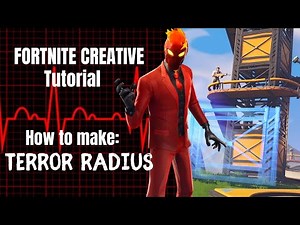 How to make a TERROR RADIUS in Fortnite Creative (From Dead By Daylight)