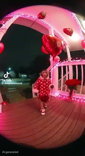 Happy Valentine's Day Monkey Celebration