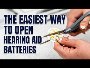 The Easiest Way to Open Hearing Aid Batteries | Stop Struggling!