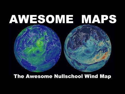 The Awesome Nullschool Wind Map