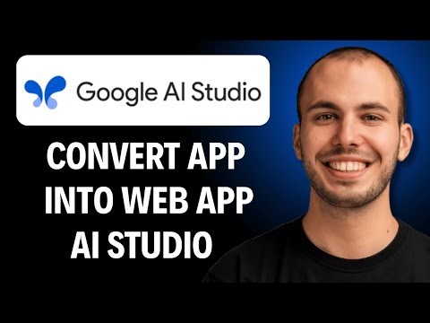 How to Convert Google AI Studio App into Web App - Step By Step [2026 GUIDE]
