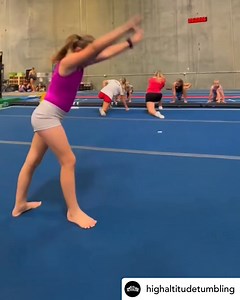 Looking for handstand forward roll drills? @highaltitudetumbling has three here for us to include in our floor rotation! #recgympros #gymnastics #gymnasticscoach #recgymnastics #beginnergymnastics #handstandforwardroll #handstandforwardrolldrills | Recreational Gymnastics Professionals