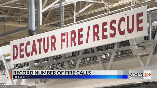 Decatur Fire Department on pace for record number of calls