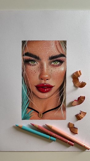 Polychrome Portrait Drawing Tutorial by Peter Kady