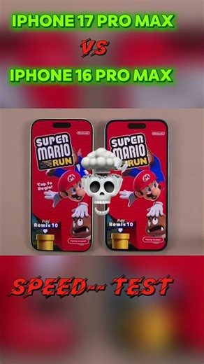 👻💫 IPHONE 17 PRO MAX VS IPHONE 16 PRO MAX SPEED TEST 💥💫⚡