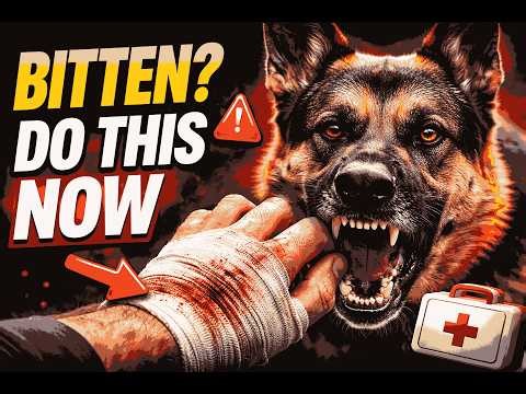 What to do if a German Shepherd bites? | Shocking First Aid Tips That Could Save a Life!