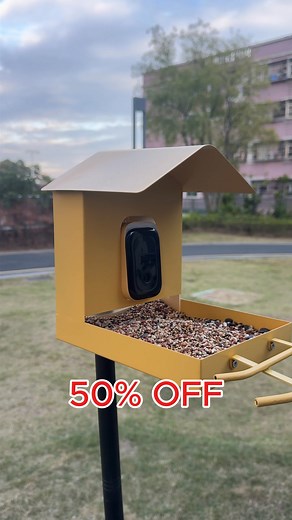 ⚡ Don’t miss out — Bilantan’s Black Friday Sale is HERE! Enjoy up to 50% OFF and watch your backyard come alive with feathered friends 🐦 📶 Supports 5G & 2.4G Wi-Fi networks with a durable metal design 🎥 Capture every flutter in stunning 2.5K HD video 🤖 AI-powered bird ID with lifetime access 🔋 Solar-powered for non-stop birdwatching Bring nature closer to home and join thousands of happy bird watchers today. ⏰ Limited stock available — grab yours before this deal flies away! | Bilantan