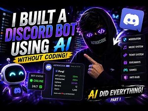 🤖 I Built a Discord Bot Using AI... Without Coding! (Beginner Guide)