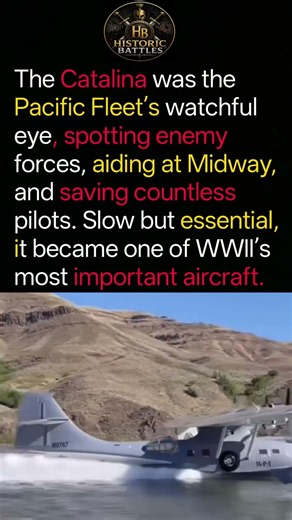 The Catalina: WWII’s Lifesaving Flying Boat #trendingshorts #shortvideo