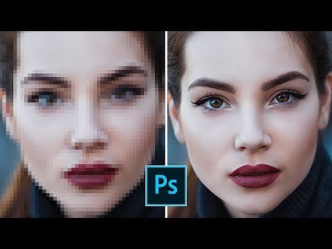 The TRICK to increase the resolution of your photos in Photoshop CC
