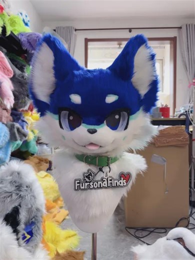 Fursuit Head: Custom Kemono Head Fursona. Choose Colors and Patterns. - Etsy