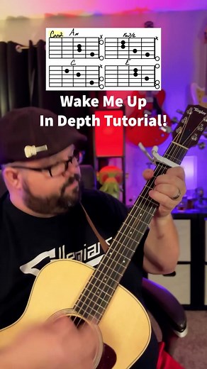 Wake Me Up by Avicii Guitar Tutorial