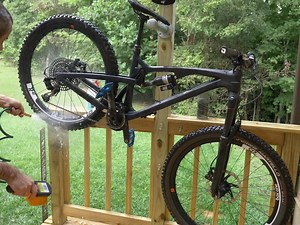 262K views · 1.2K reactions | To make the new place whole, we just need to build a mountain bike wash station! Join me as we improve upon and old concept and add a few goodies. Tradesmen shield your eyes. Check out the other Berm Peak videos on this playlist https://www.youtube.com/playlist?list... | Seth's Bike Hacks | Facebook