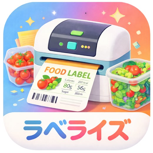 日本向け食品表示ラベルを作成・保存し、印刷用画像をダウンロード。 | Shopify App Store