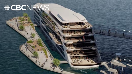 Floating hotel proposed for Vancouver's Coal Harbour