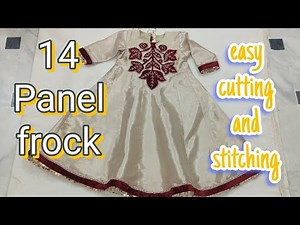 Wedding Season Special Frock Design|Maroon Velvet Applique Work | Full Stitching & cutting Tutorial