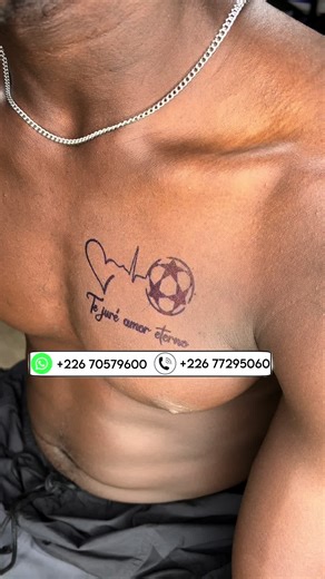 #ouagadougou #football #tattoofootball #footballtiktok
