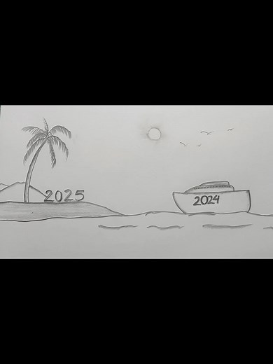 2024 to 2025 #draw #drawing #2024 #2025 #newyear #art #fanart #artstyle