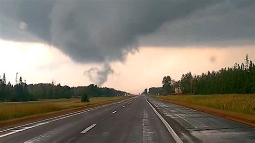 Severe storms strike the Upper Midwest with tornadoes and lightning