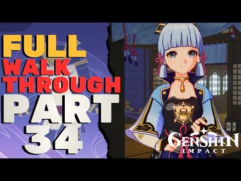 Genshin Impact Part 34 | 100% FULL Walkthrough | 4K