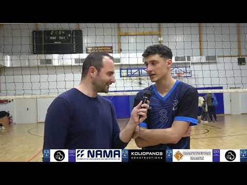 Βαβαλιδης Άγγελος, ΑΟ Νέοι Βύρωνος - ΓΣ Ηλιούπολης 3-0