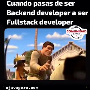en 64 dias o 320 horas. De 9 a 10 meses. Informes a este link: 📱WhatsApp https://wa.me/51997217116 ------------------------------------- Front End [16 dias] HTML, JS, CSS [día 1 - 8] ANGULAR Y REACT [día 9 - 15] GIT y GitHub [día 16] Back End [48 dias] Java Programmer 11 y 17 [día 17 - 32] Hibernate Mysql y MongoDB [día 33 - 35] Spring Boot [día 36 - 42] Spring Webflux [día 43 - 48] Microservicios con Spring Cloud [día 49 - 53] API rest Json y XML [día 54] Seguridad Oauth y JWT [día 55] Docker 