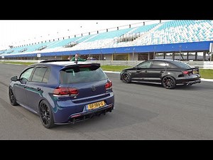 VW Golf 6 R TTE480 Turbo Stage 4 (450HP) vs Audi TT RS TTE700 Stage 4 (660HP)