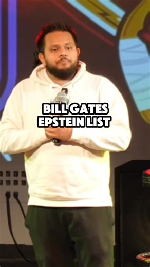 Vinayak Pal on Instagram: "Bill Gates is on the Epstein List… . Turns out he was peaking through a lot of “Windows”… . . . #comedy #america #trump #politics #standup"