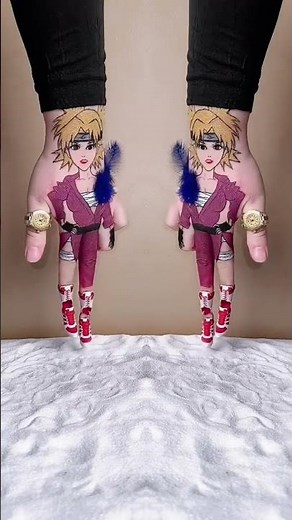 Amazing Hand Dance Illusion Magic Hand Art Dance