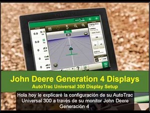 Configuración de AutoTrac™ Universal 300 | John Deere