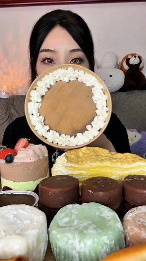99K views · 2.1K reactions | #fblifestyle #food #kawaii #cake #chocolate #moussecake #chocolatecake | Xiaoyii Asmr | Facebook